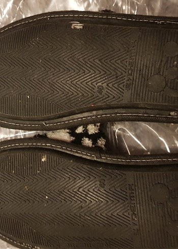 Geyik Desenli Kışlık Ev Terliği - Görsel 3