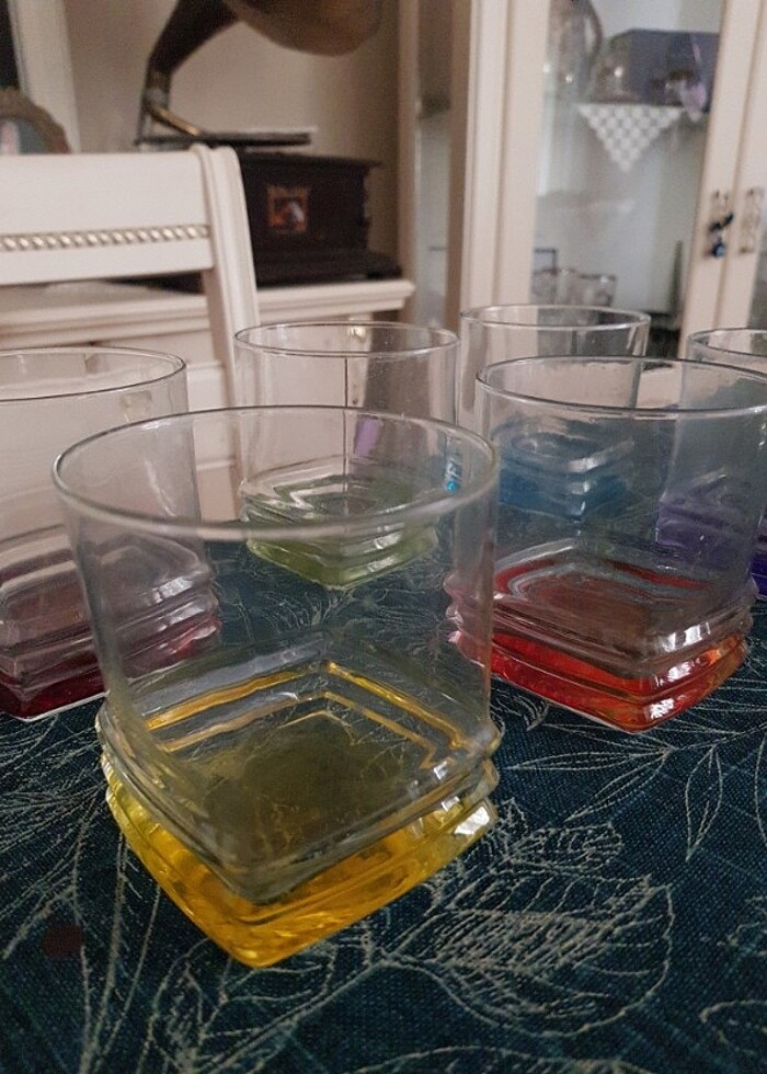 6 Adet Renkli Lav Bardak - Görsel 5