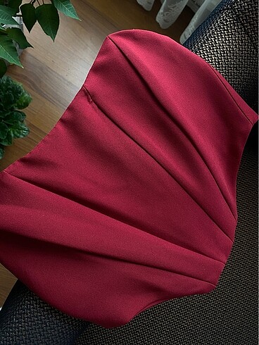 s Beden BORDO Korse Crop