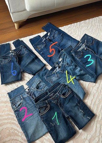 Network Koyu Mavi Denim Jean Pantolonlar