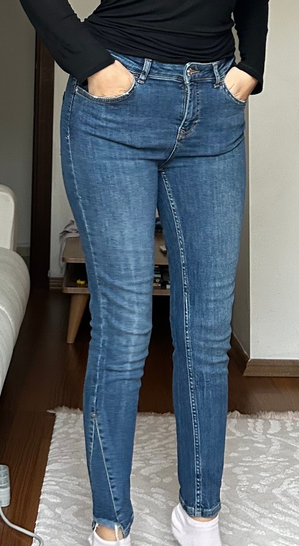 Koyu Mavi Denim Jean Pantolonlar — görsel 5/7