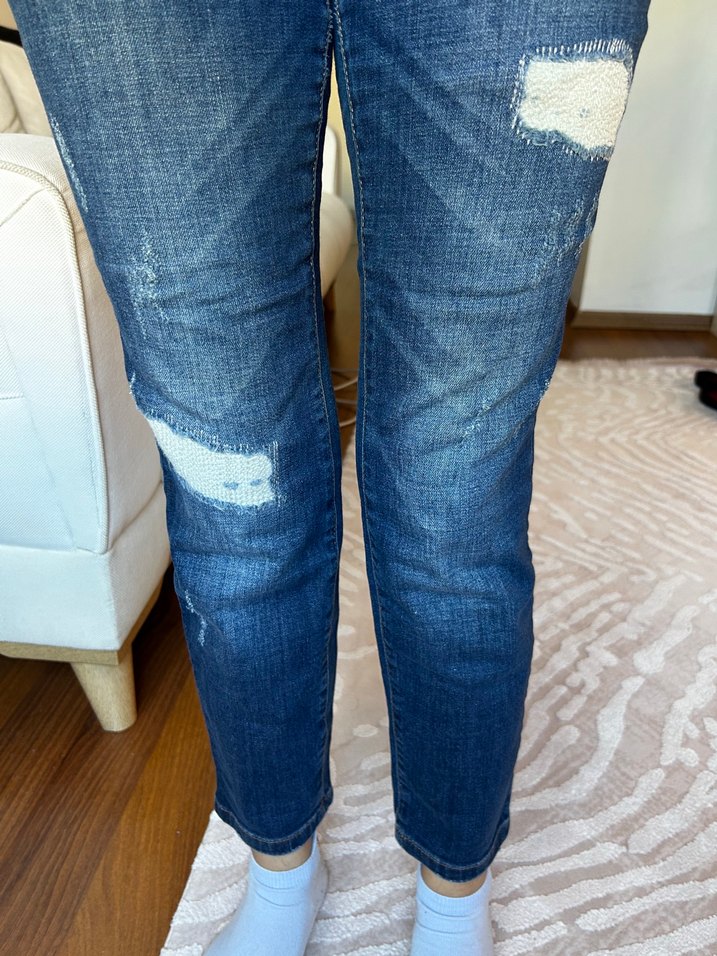 Koyu Mavi Denim Jean Pantolonlar — görsel 4/7