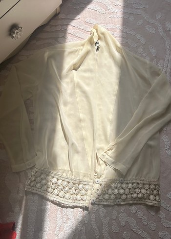 ipekyol Ekru Sifon Bluz Zarif Ve Rahat