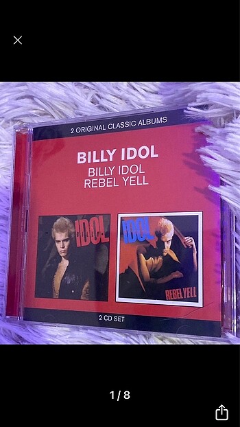 Billy Idol Rebel Yell 2 CD?li Albüm