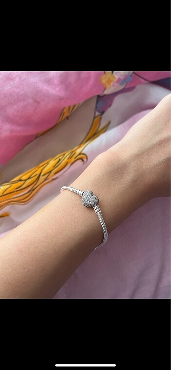 Beden çeşitli Renk Pandora charm bileklik
