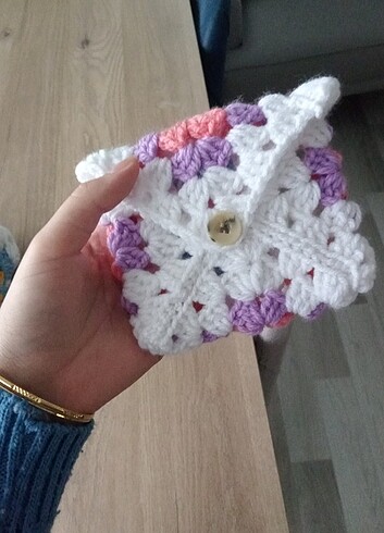 Örgü cüzdan kartlık - Görsel 2