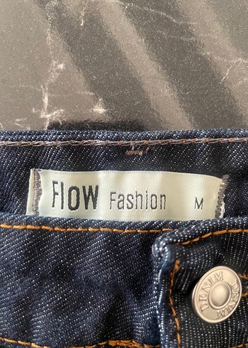 Lacivert Kadın Denim Mini Etek - Görsel 3