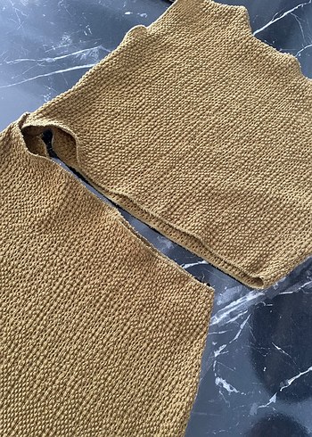 Yeşil Drapeli  Uzun Elbise - Görsel 2