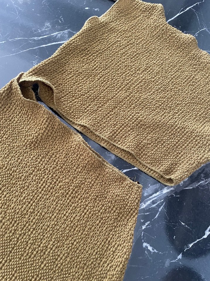 Yeşil Drapeli  Uzun Elbise - Görsel 2