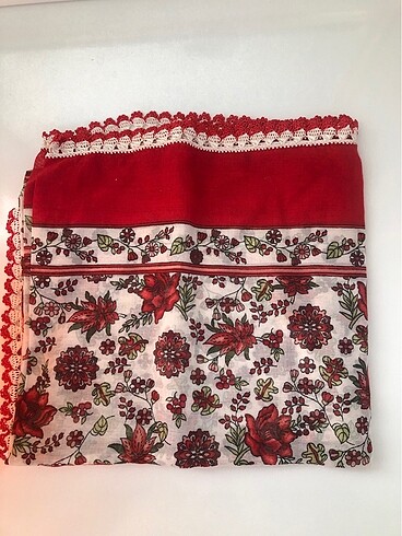 İğne Oyası Yazma Eşarp Yemeni