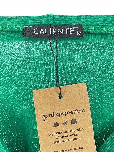 m Beden yeşil Renk Diğer Bluz %70 İndirimli.