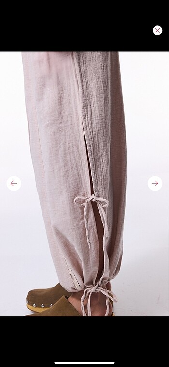 m Beden Penti kio müslin oversize pantalon