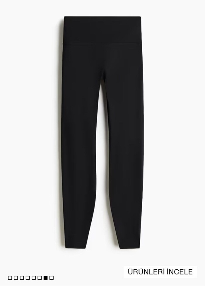 H&M softmove yüksek bel tayt - Görsel 5