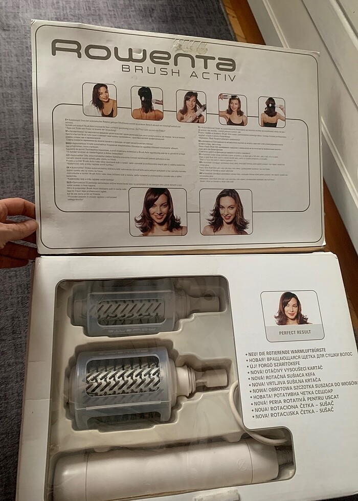 Rowenta brush active saç şekillendirici - Görsel 2