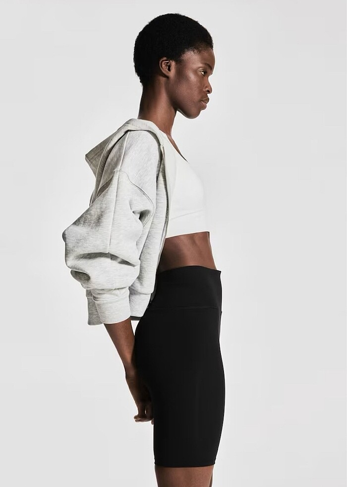 H&M kısa shape move koşu tayt - Görsel 4