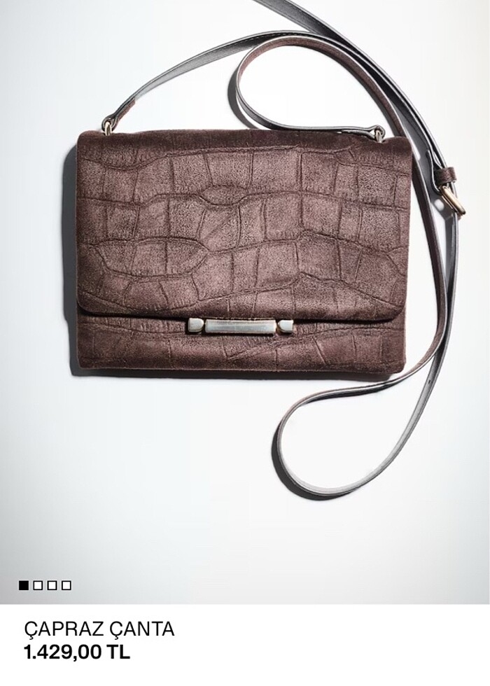 H&M uzun askılı çanta - Görsel 2