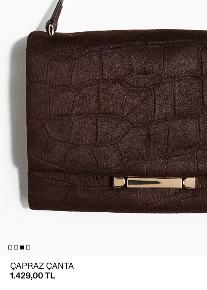 H&M uzun askılı çanta - Görsel 4