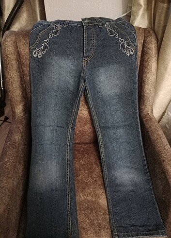 Vintige kot pantalon