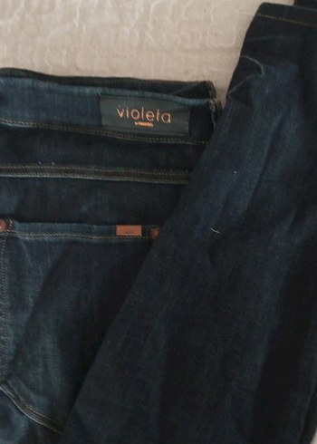 Mango Violetta Kadın Lacivert Jean