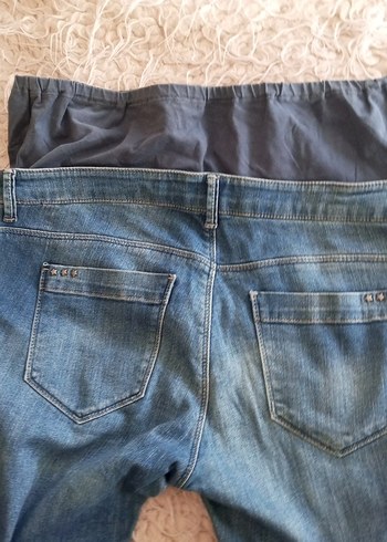 LC Waikiki Mavi Hamile Denim Pantolon - Görsel 6