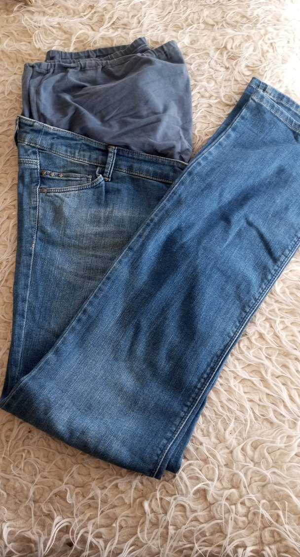 LC Waikiki Mavi Hamile Denim Pantolon - Görsel 2