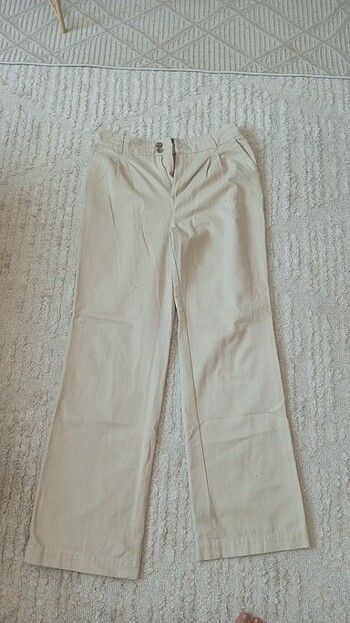 Mavi Jeans Mavi marka krem bol paça pantolon tertemiz sıfır kullanım