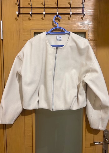 Zara bej bomber ceket