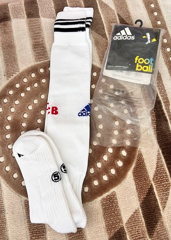 adidas Beyaz Erkek Midi Çorap - Görsel 2