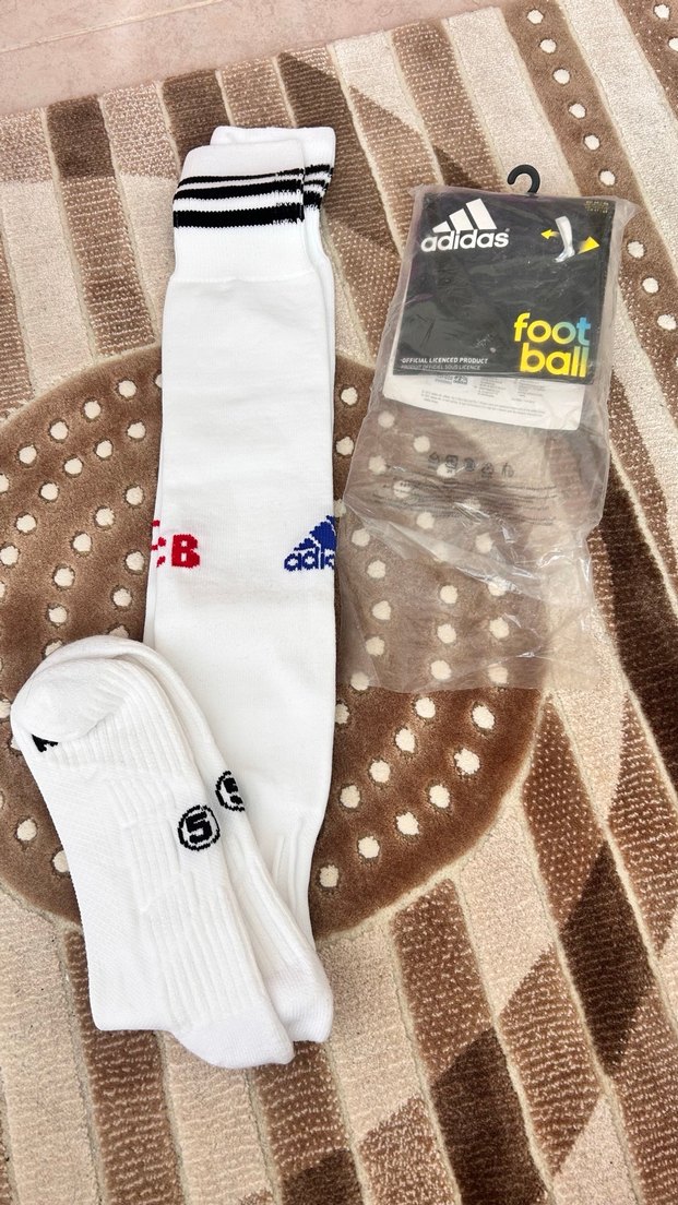 adidas Beyaz Erkek Midi Çorap - Görsel 3