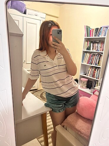 Lacoste kadın beyaz tshirt