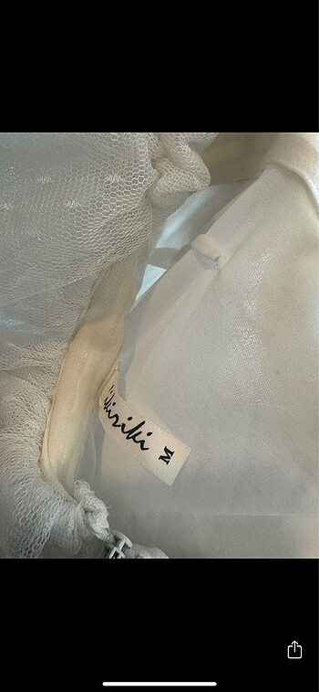 m Beden beyaz Renk Kikirik bride elbise