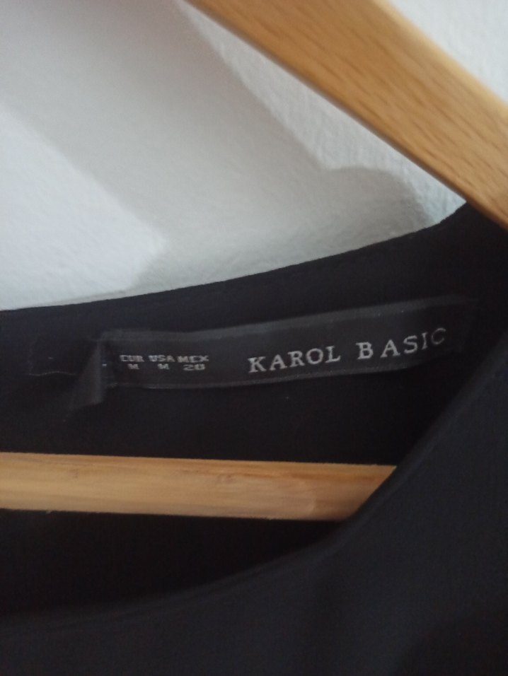 Siyah bisiklet yaka kısa elbise - Görsel 4