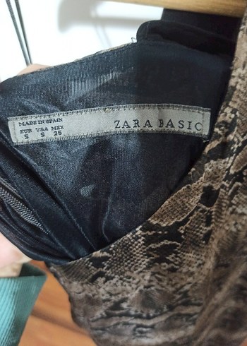 Yılan Desenli Bohem Kısa Elbise - Görsel 6