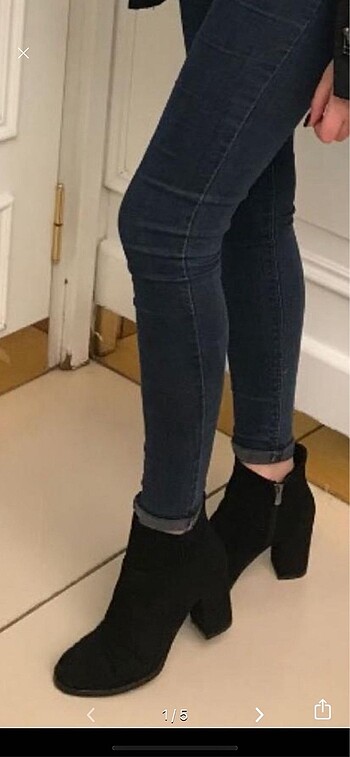 Diğer Süet topuklu bot