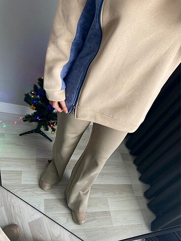 Diğer İçi şardonlu fermuar detaylı sweat