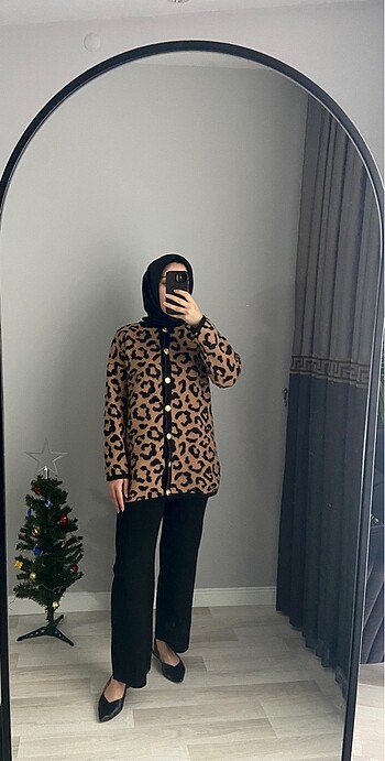 Leopar hırka