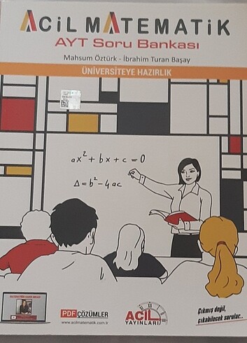 Acil yayınları AYT matematik test kitabı