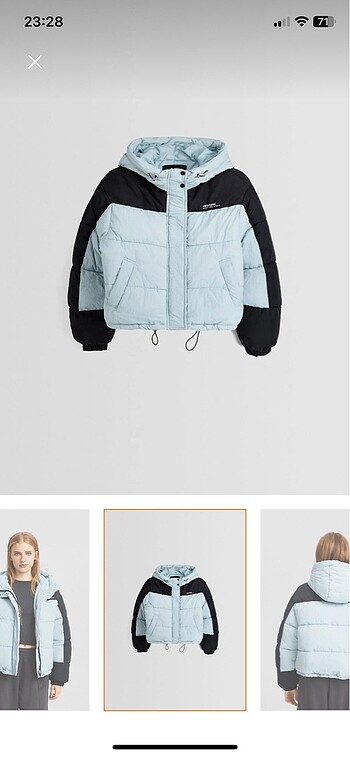 Bershka Bershka şişme mont
