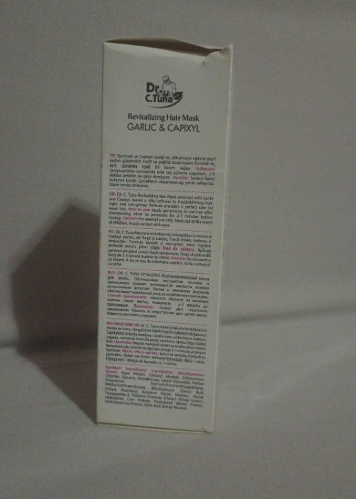 Canlandırıcı saç bakım maskesi - Görsel 3