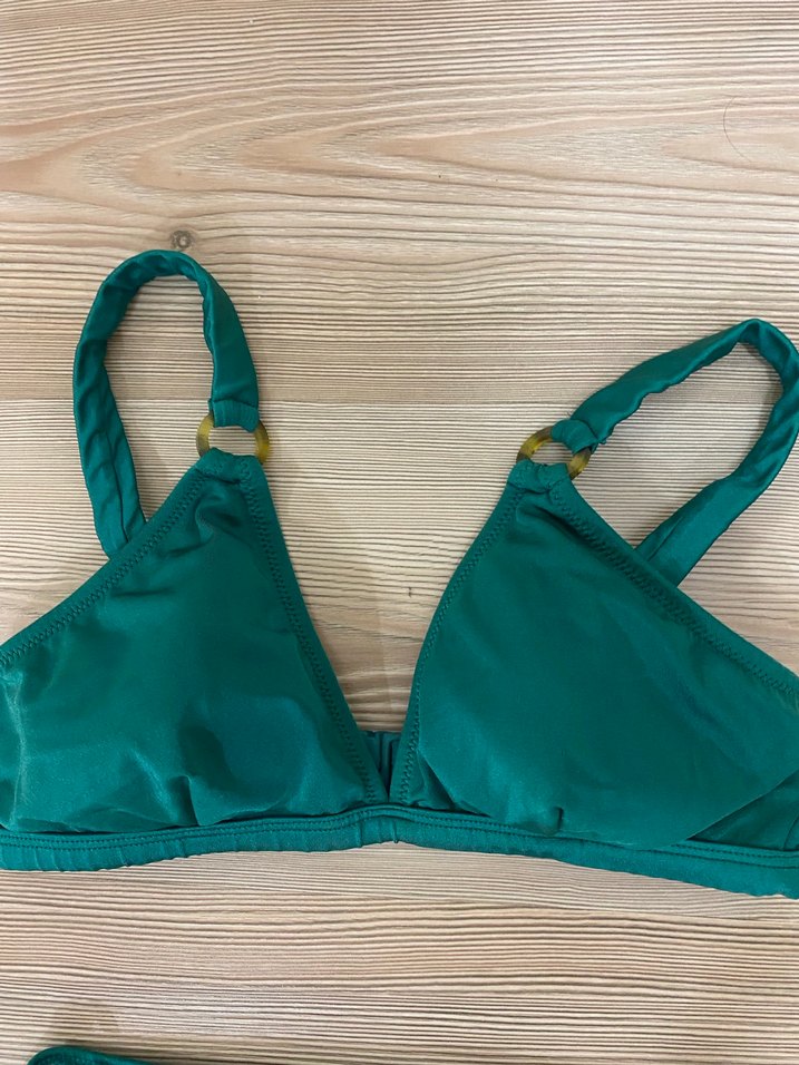 Turkuaz Mini Bel Detaylı Kadın Bikini - Görsel 2