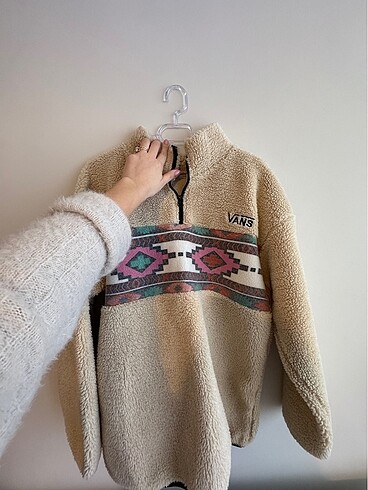 s Beden ten rengi Renk Vans Peluş Sweatshirt