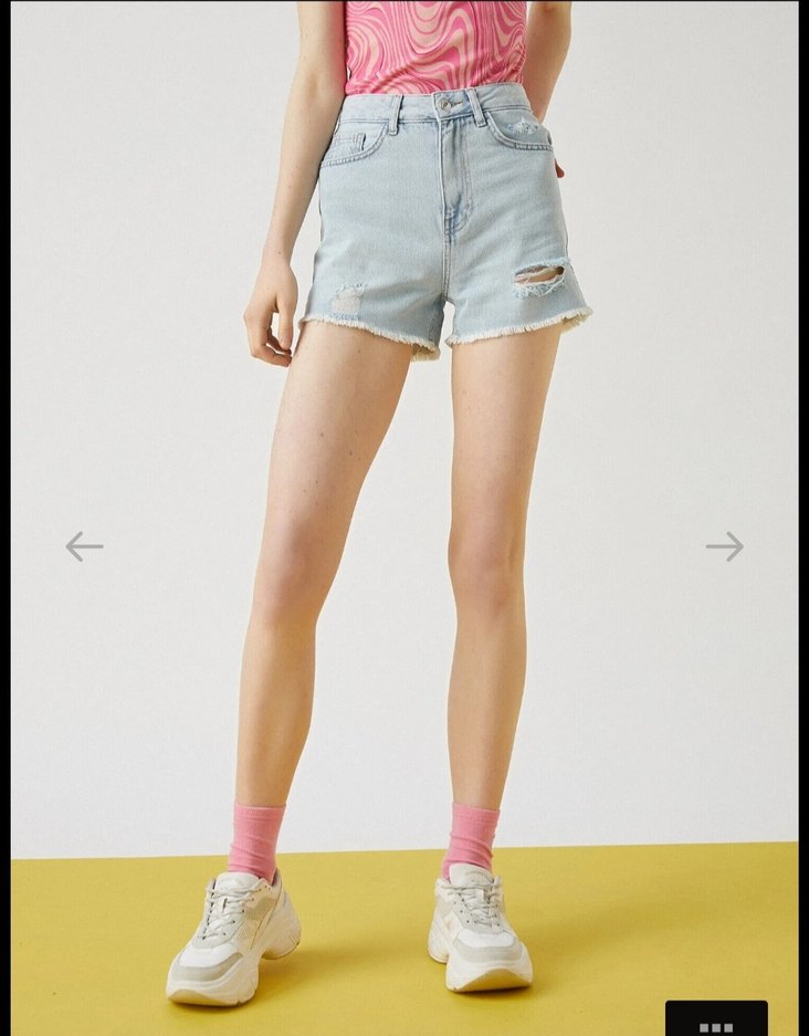 Koton kot şort - Görsel 5