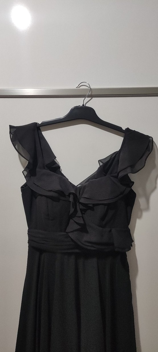 Siyah abiye elbise - Görsel 3