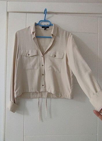 Krem gömlek - Görsel 2