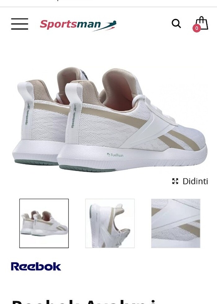 Reebok kadın spor ayakkabı - Görsel 3