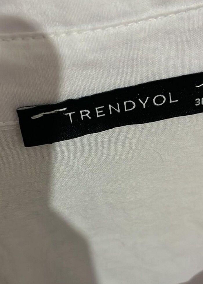 Bershka beyaz gömlek - Görsel 5