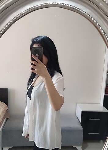 Mango beyaz gömlek  - Görsel 5