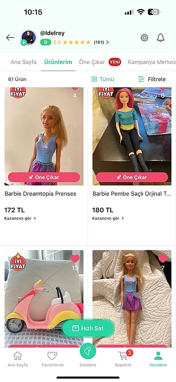  Beden Renk Barbie Popstar şarkıcı fashionistas orijinal sıfır pop yıldızı l