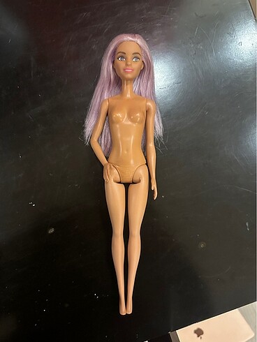 Beden Popstar şarkıcı barbie kariyer bebeği fashionistas lila mor saçl