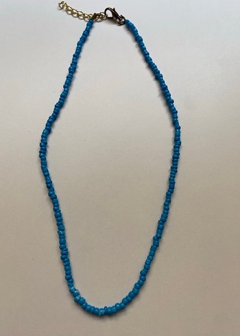Accessorize Turkuaz Boncuklu Midi Kolye